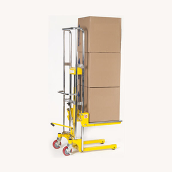 Apilador hidraulico ligero 400kg a 1.50m de altura Mod. 55