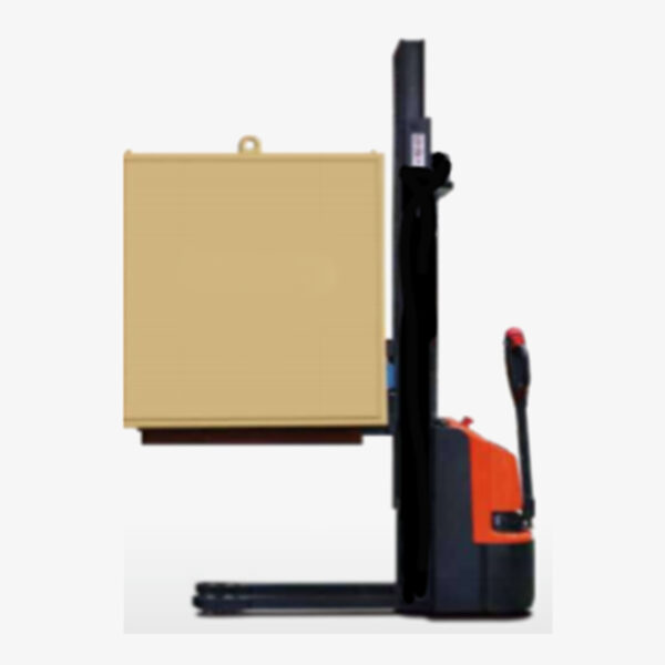 Apilador eléctrico angosto 1.5 ton. a 3.66m de altura Mod. 67