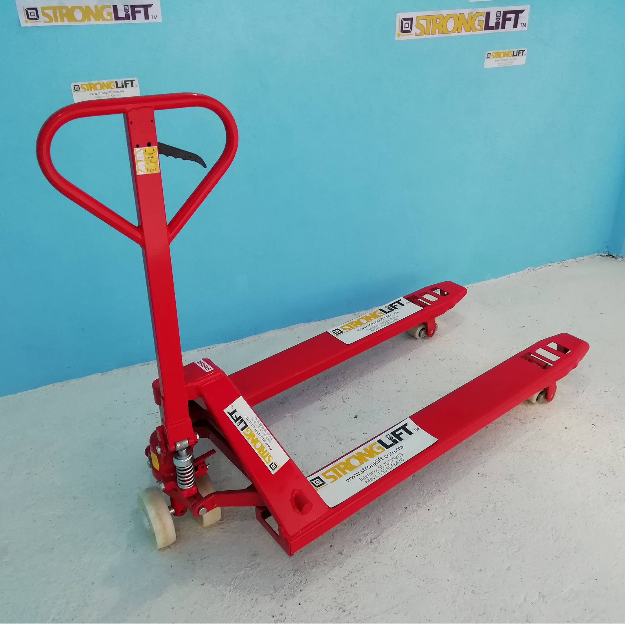 Estándar 3 ton. llantas sencillas nylamid Mod.6