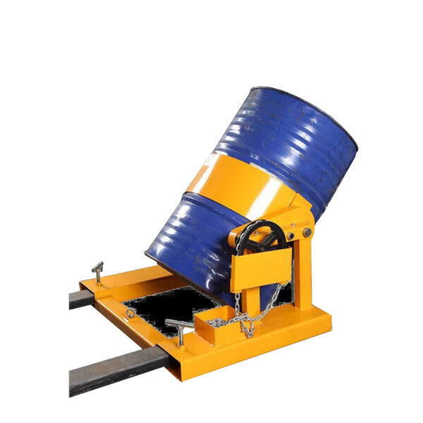 Aditamento volteador de tambos 300kg para montacargas Mod. 72